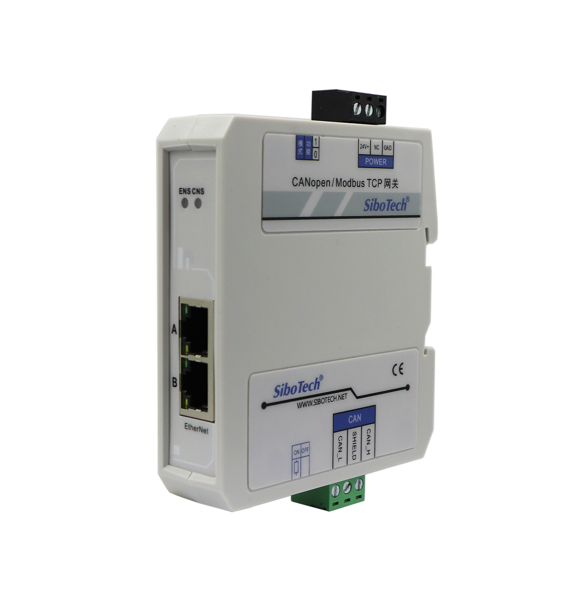 Modbus TCP/CANopen网关 ENC-316 V3.0