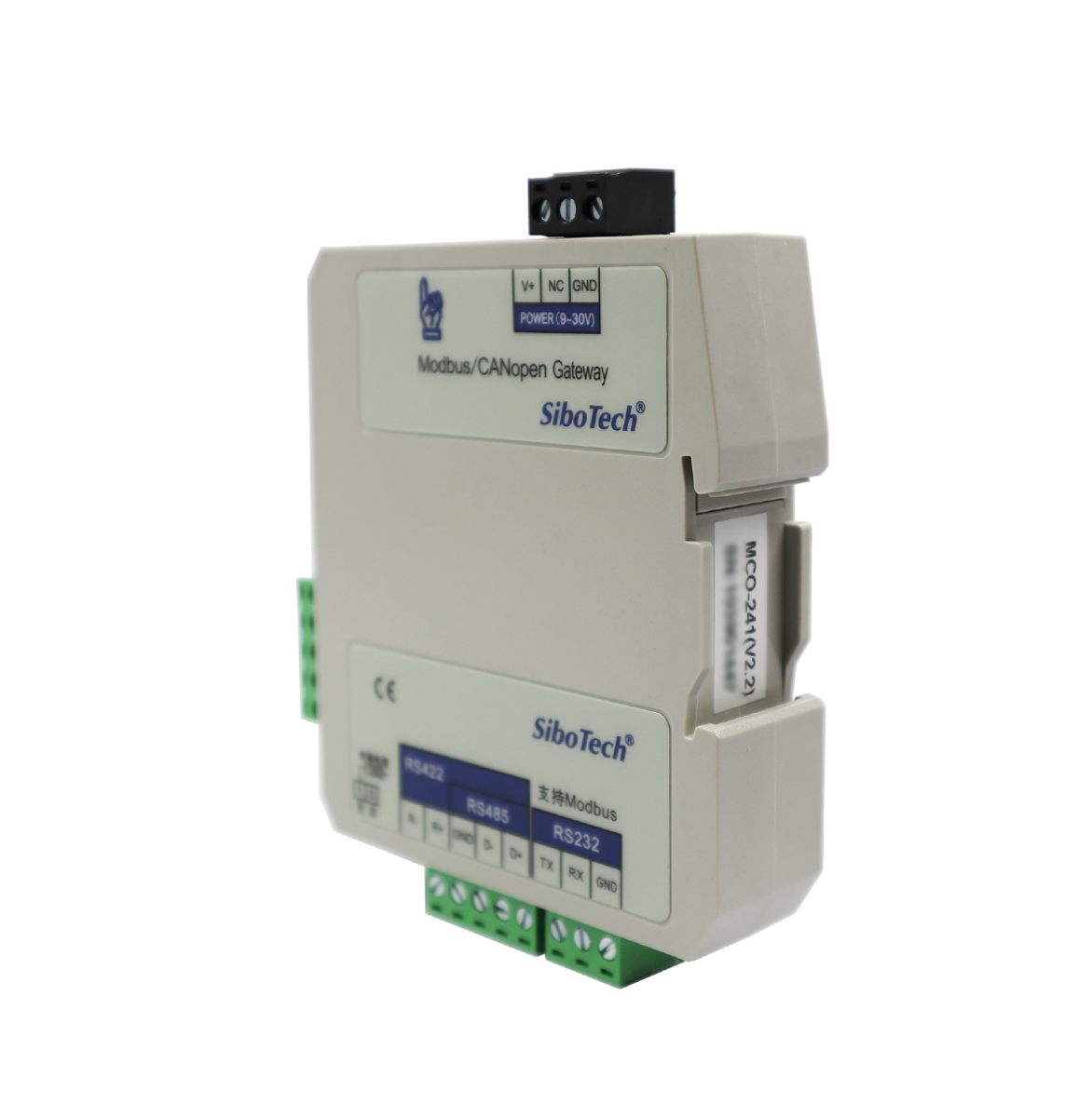 Modbus/CANopen网关 MCO-241 ( 立式 )